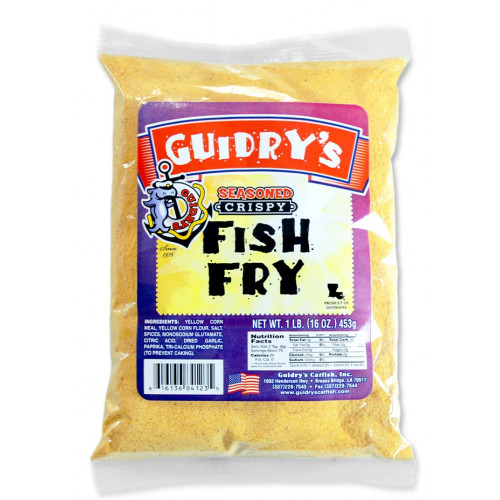 Guidrys Fish Fry Batter 1lb 616136841235
